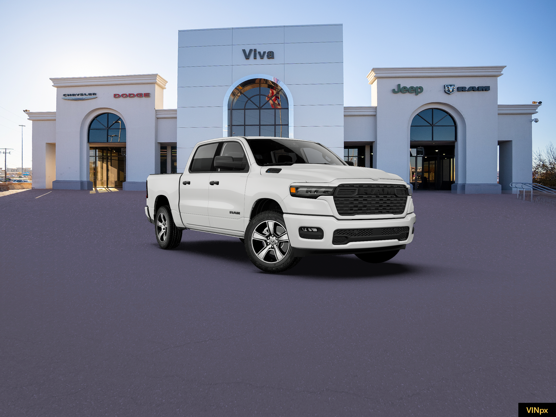 New 2027 Bright White Clear-Coat Exterior Paint RAM Express image 11