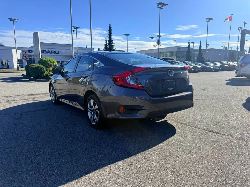 Used 2017 Modern Steel Metallic Honda Sedan LX CVT Dilawri Certified   Clean Title   One image 3