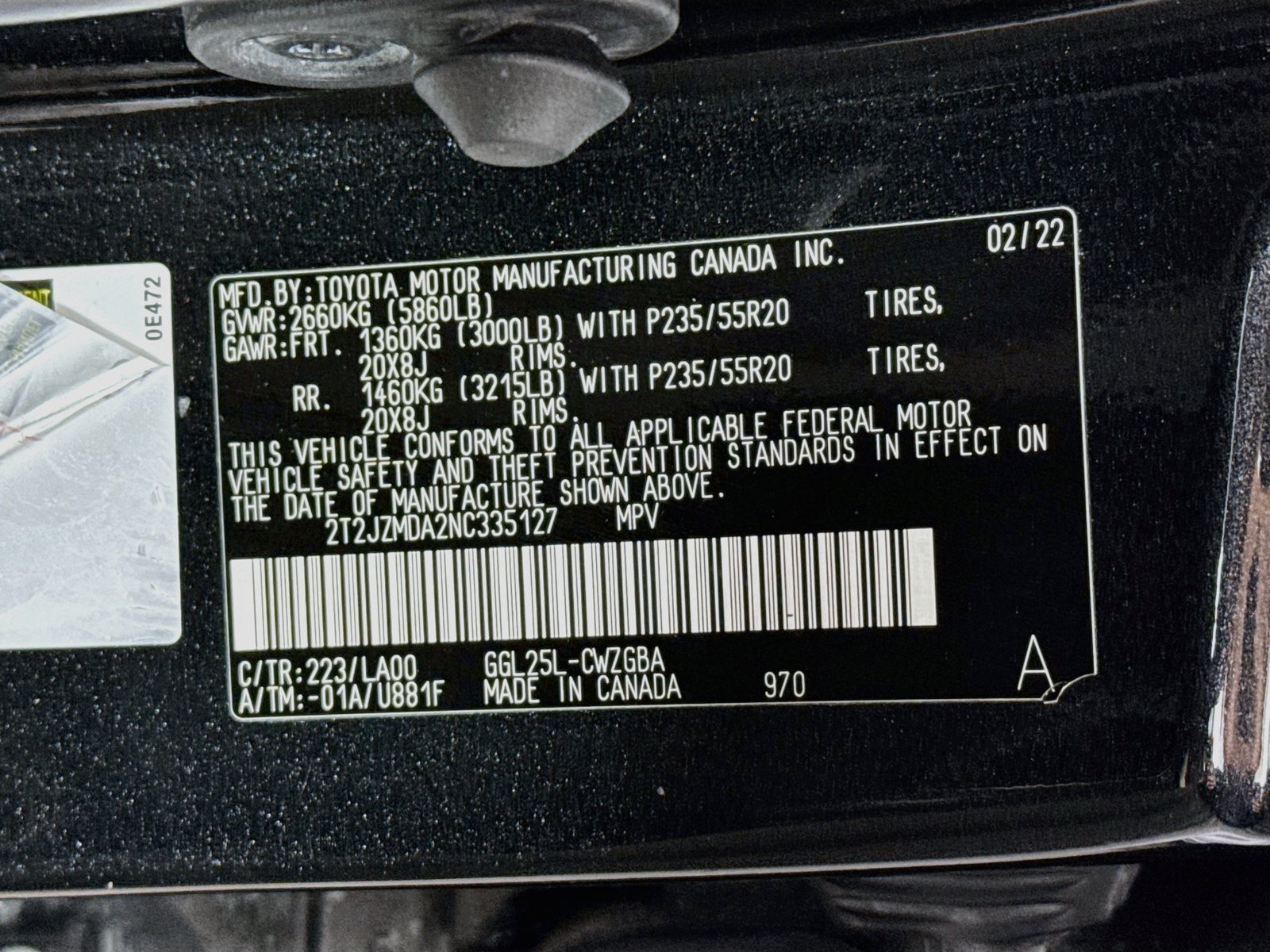 Used 2022 Black Lexus 350 image 34