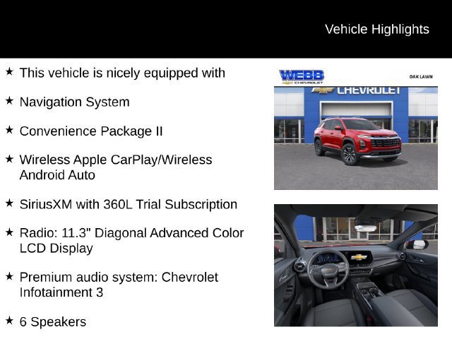 New 2027 Radiant Red Tintcoat Chevrolet LT image 3