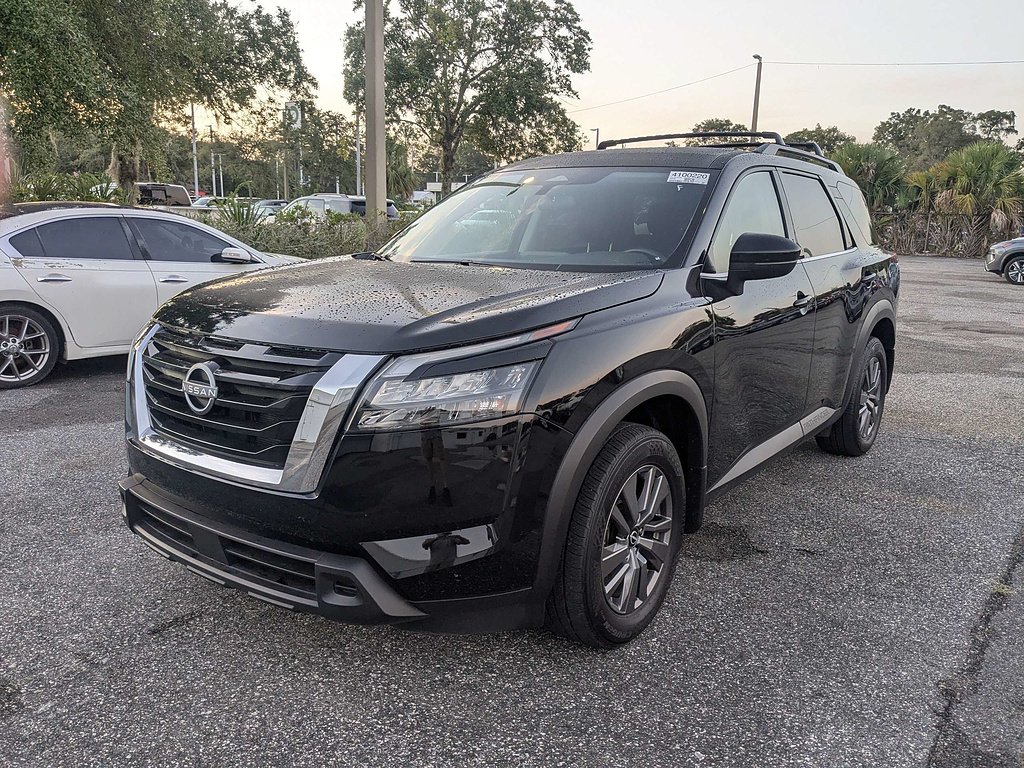 Certified Used 2025 Super Black Nissan SV image 38