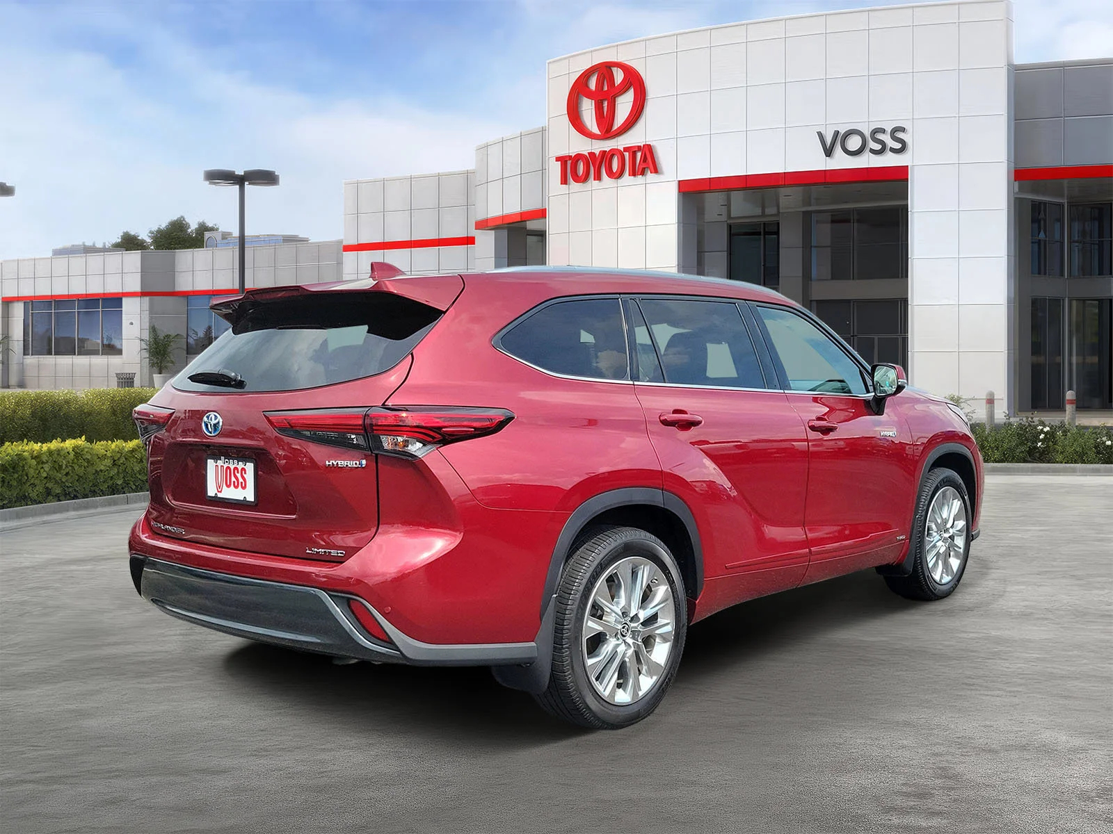 Used 2021 Ruby Flare Pearl Toyota Limited image 4