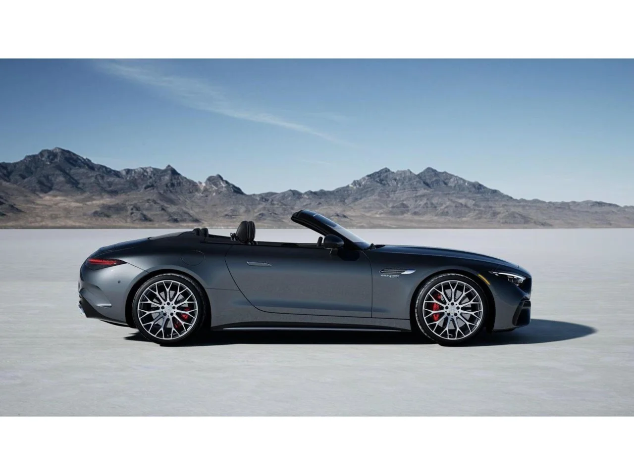 New 2027 Selenite Grey Metallic Mercedes-Benz AMG® SL 55 Roadster image 2