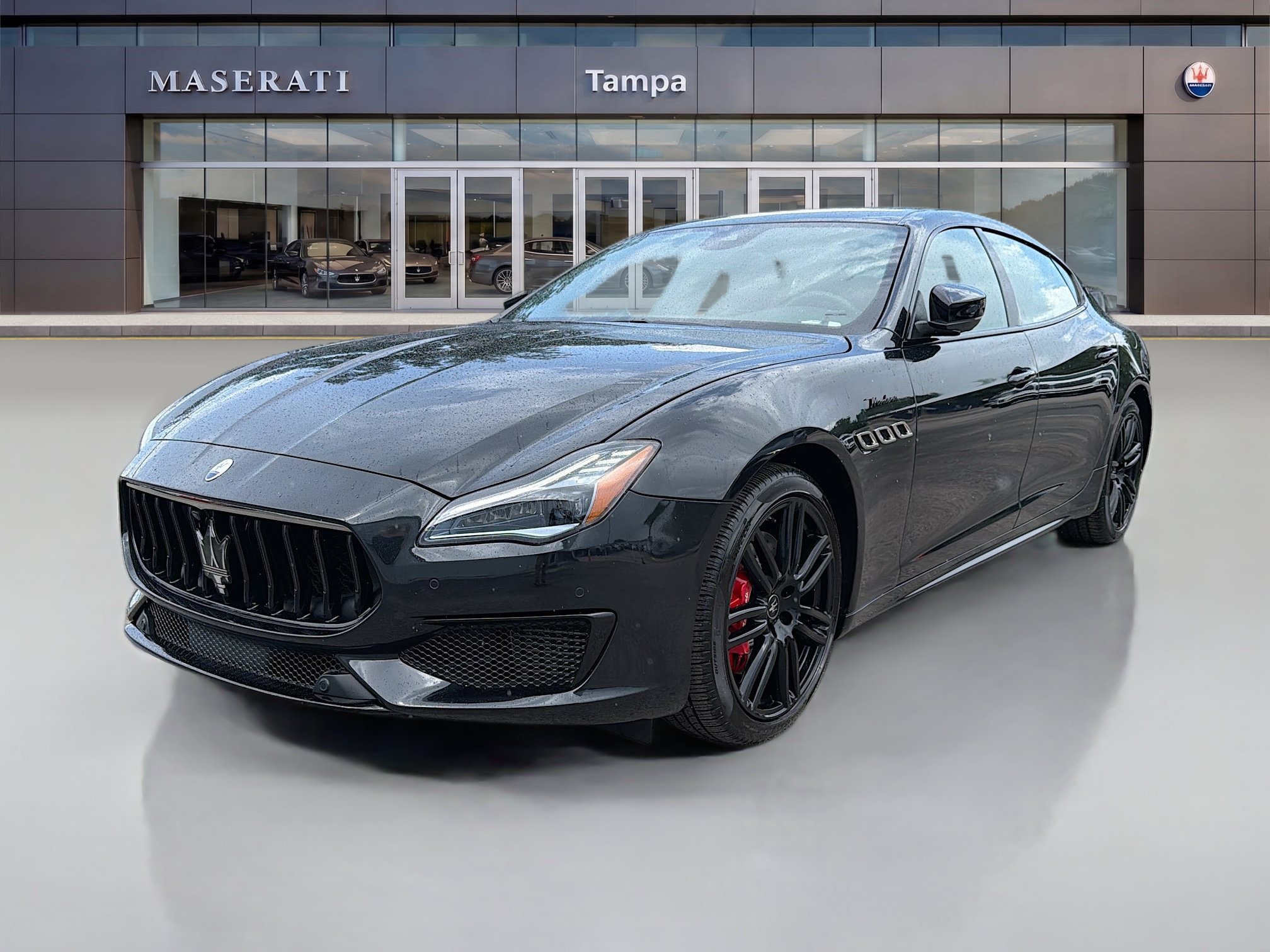 Used 2023 Nero Ribelle Mica Maserati Modena image 7