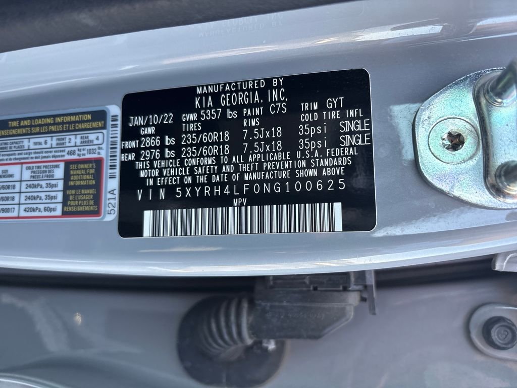 Used 2022 Gray Kia EX image 19