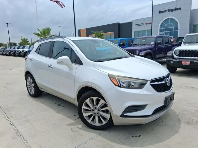 Used 2018 White Buick Preferred image 1