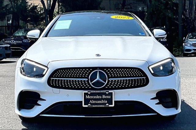 Certified Used 2023 White Mercedes-Benz E 450 image 2