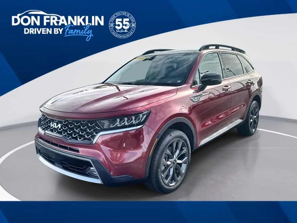Used 2022 Red Kia X-Line EX image 1