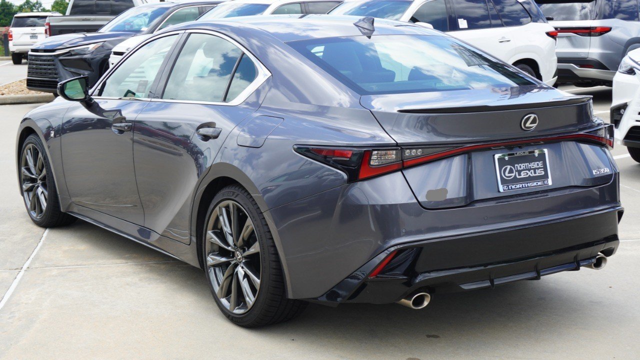 Certified Used 2023 CLOUDBURST GRAY Lexus IS 350 F SPORT image 8