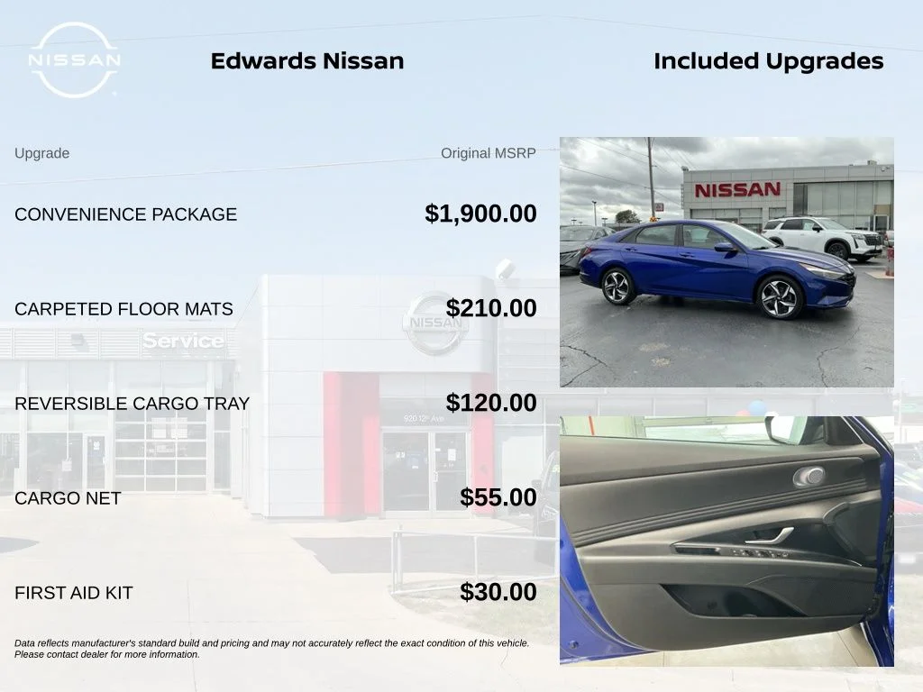 Used 2023 Blue Hyundai SEL image 4