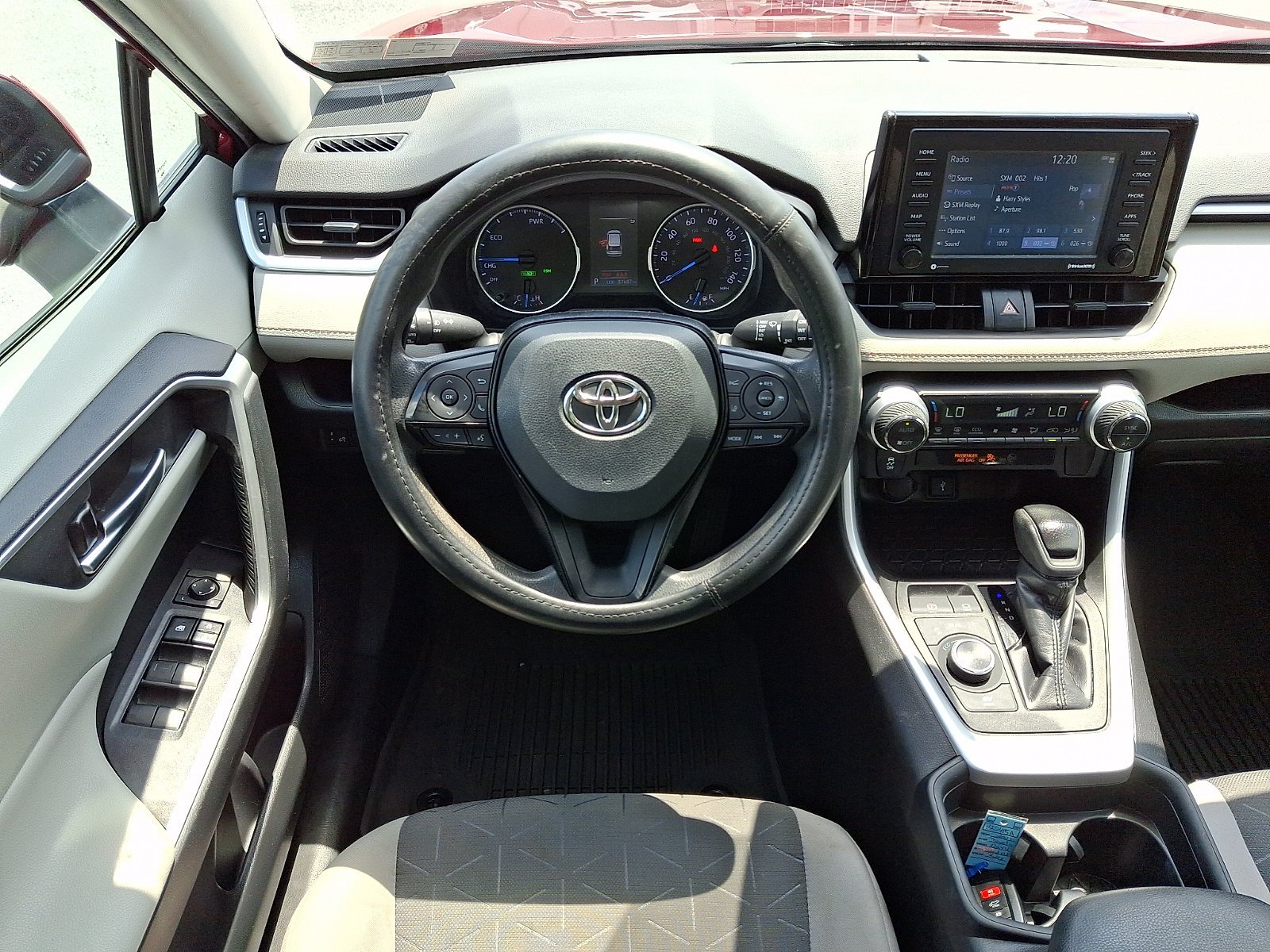 Used 2021 Ruby Flare Pearl Toyota Hybrid XLE image 13