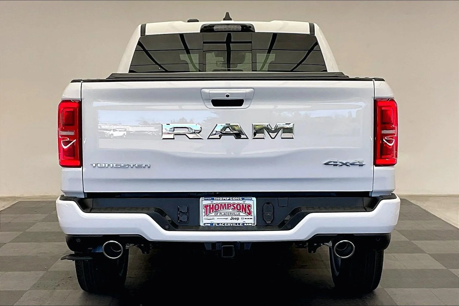 New 2026 PW7 Bright White Clear Coat RAM Tungsten image 3