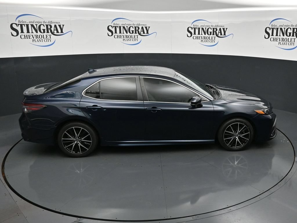 Used 2021 Blue Toyota SE image 25