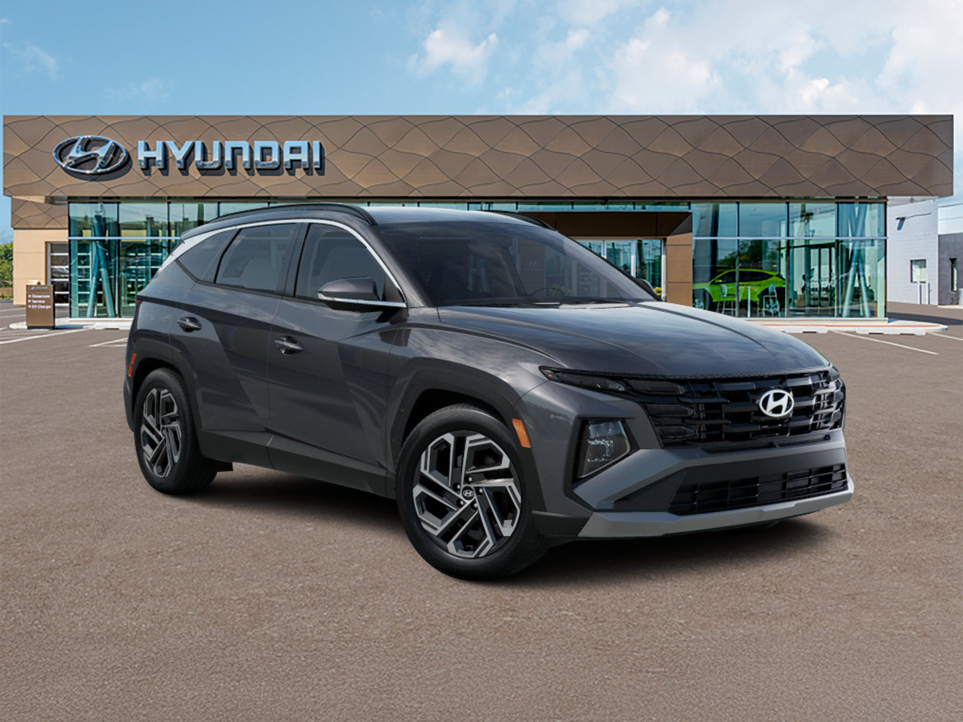 New 2026 Gray Hyundai SEL Plus AWD image 7