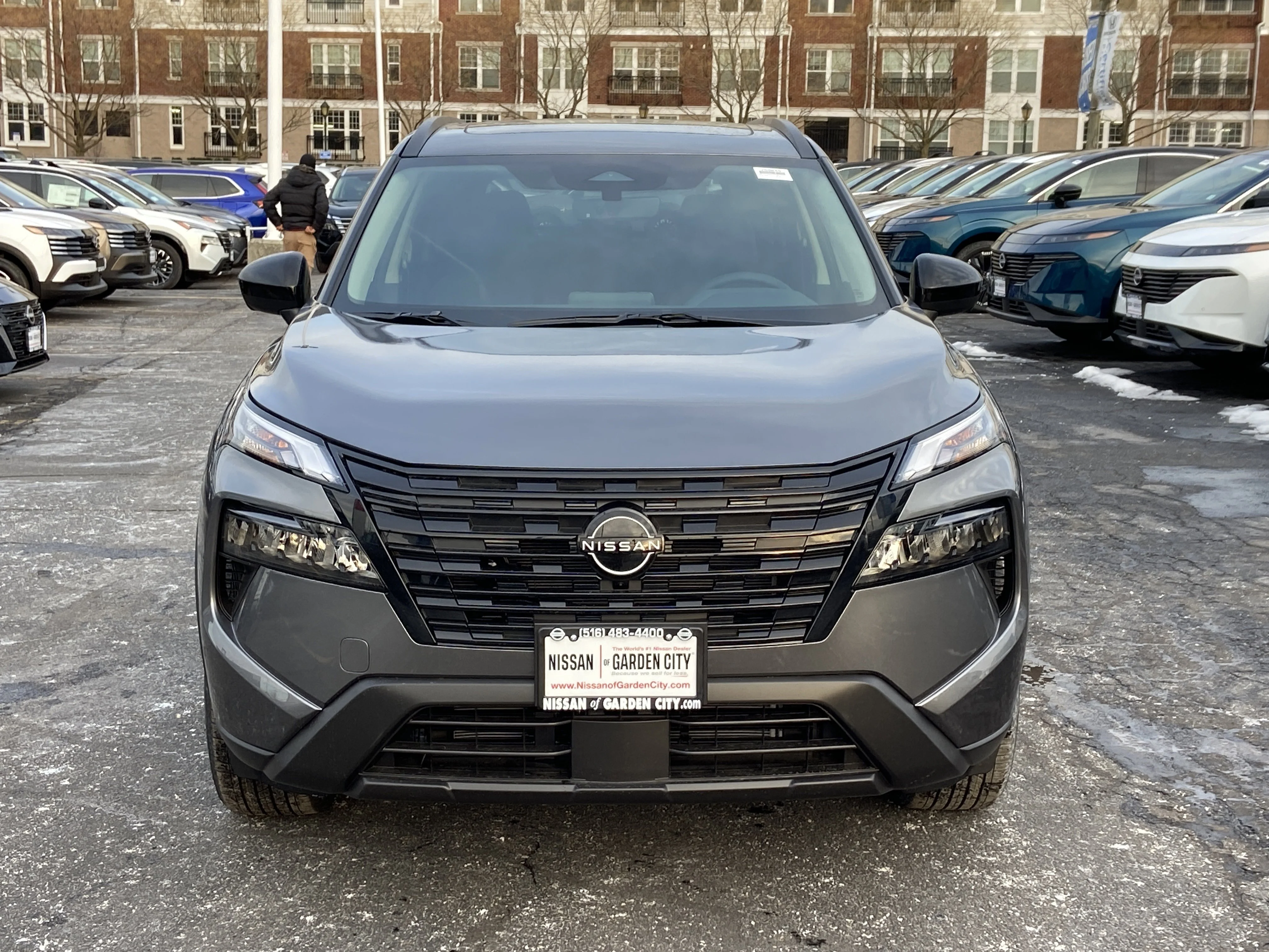 New 2026 Gun Metallic Nissan Dark Armor image 2