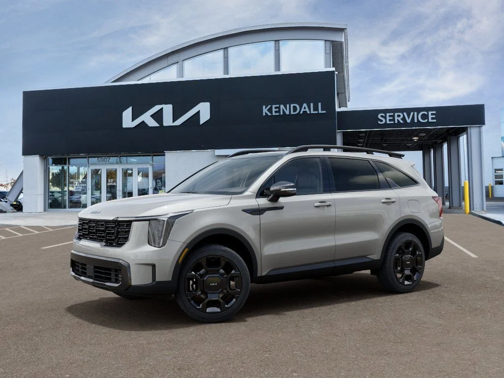 New 2026 Ivory Silver Kia X-Line EX AWD image 3