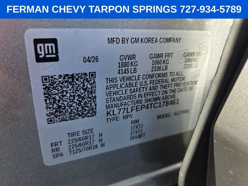 New 2026 Sterling Gray Metallic Chevrolet LS image 23