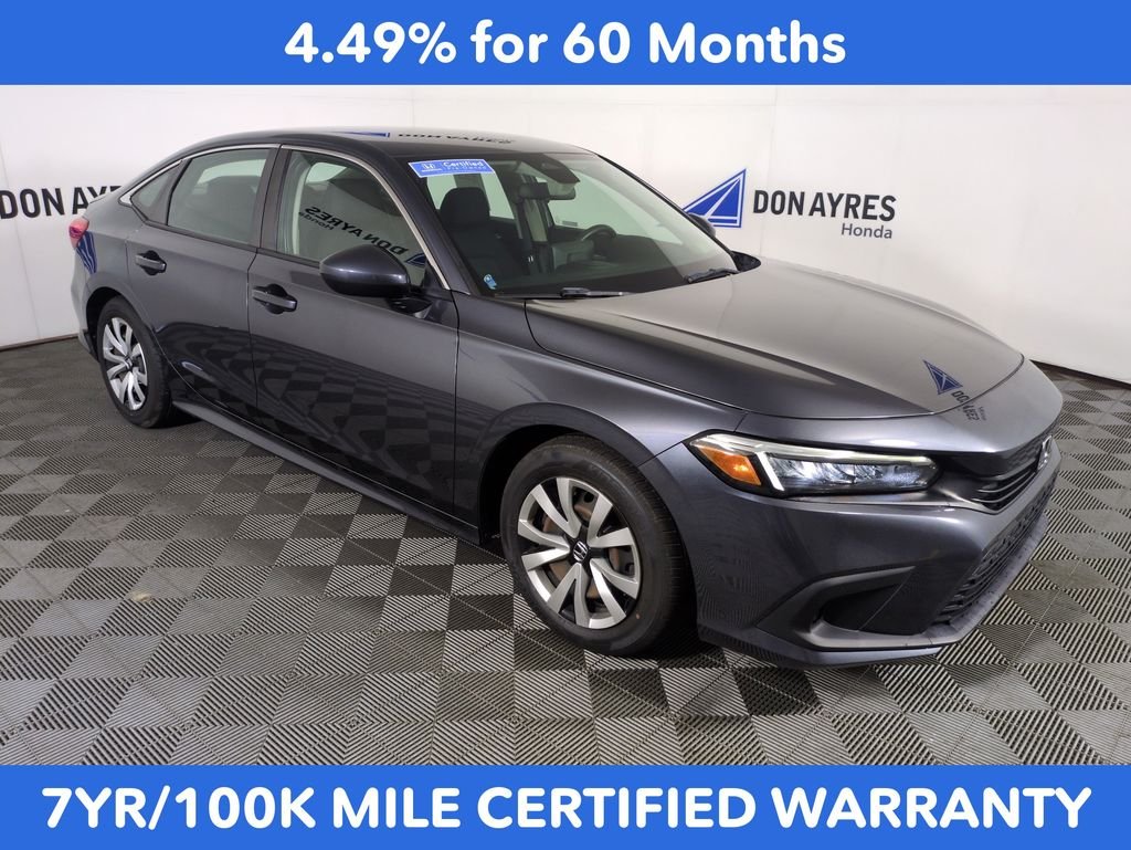 Certified Used 2022 Meteorite Gray Metallic Honda LX image 7