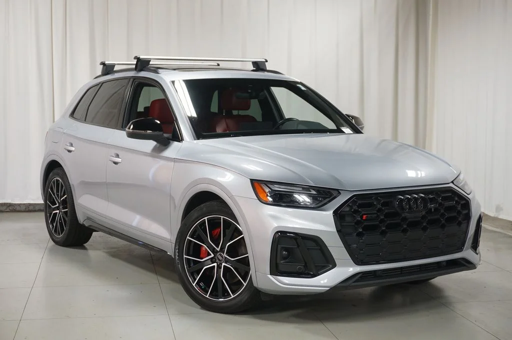 Used 2023 Florett Silver Metallic Audi Premium Plus image 3