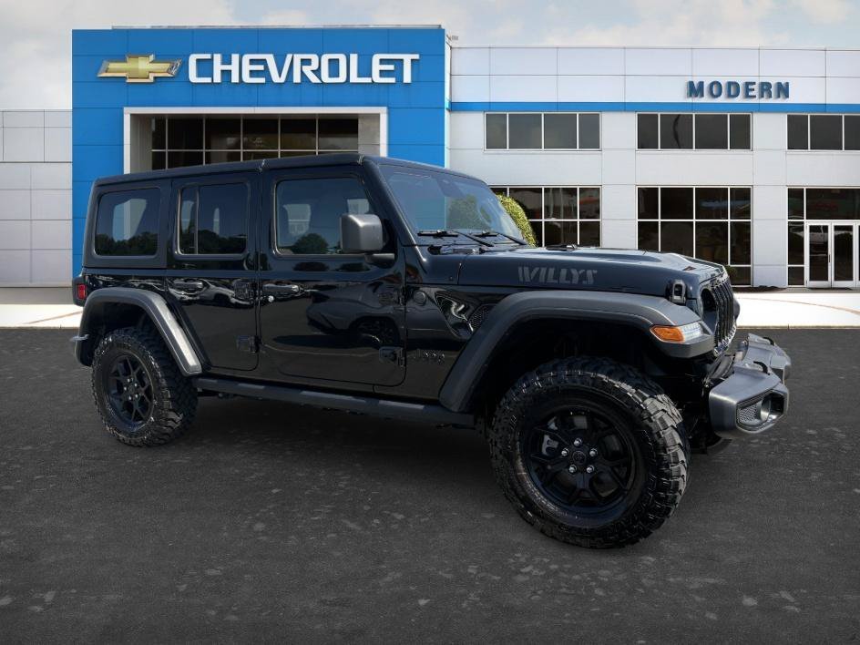 Used 2025 Black Clearcoat Jeep Willys image 6