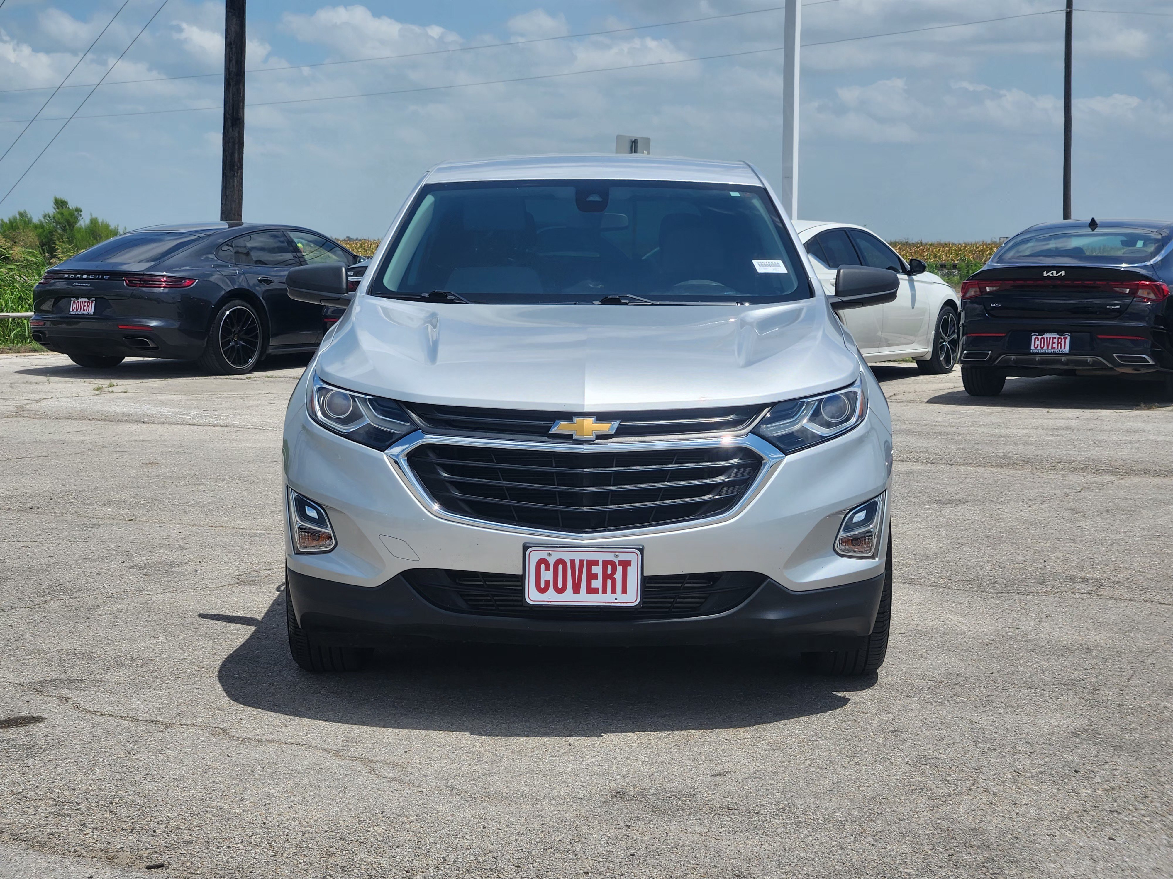 Used 2021 SILVER ICE METALLIC Chevrolet LS image 2