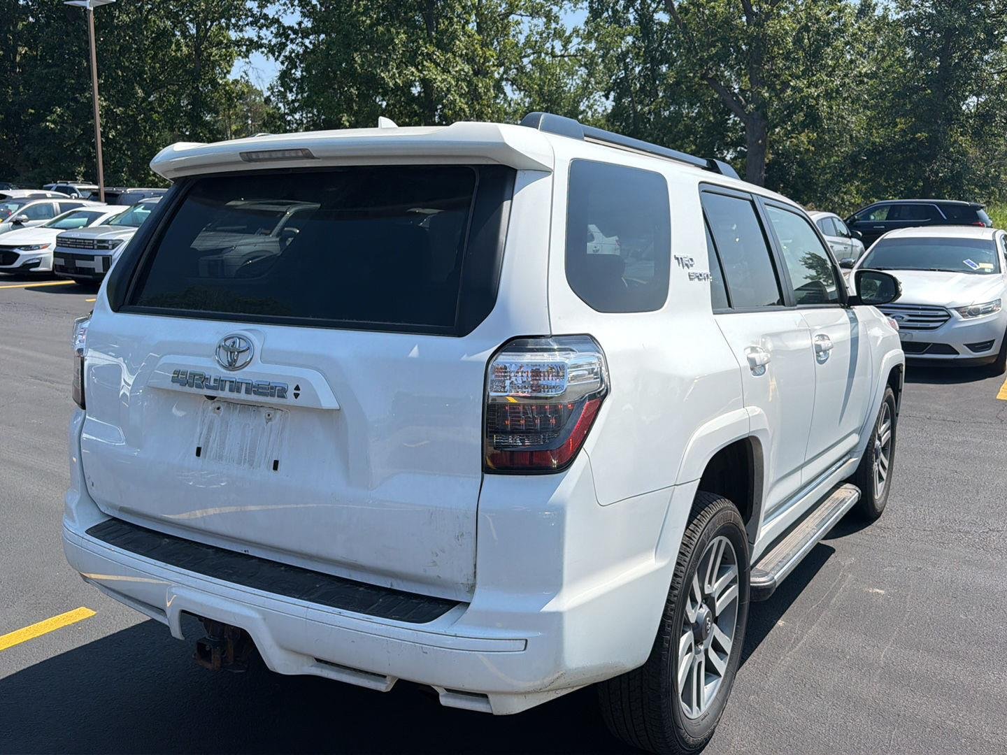 Used 2022 Super White Toyota TRD Sport image 7