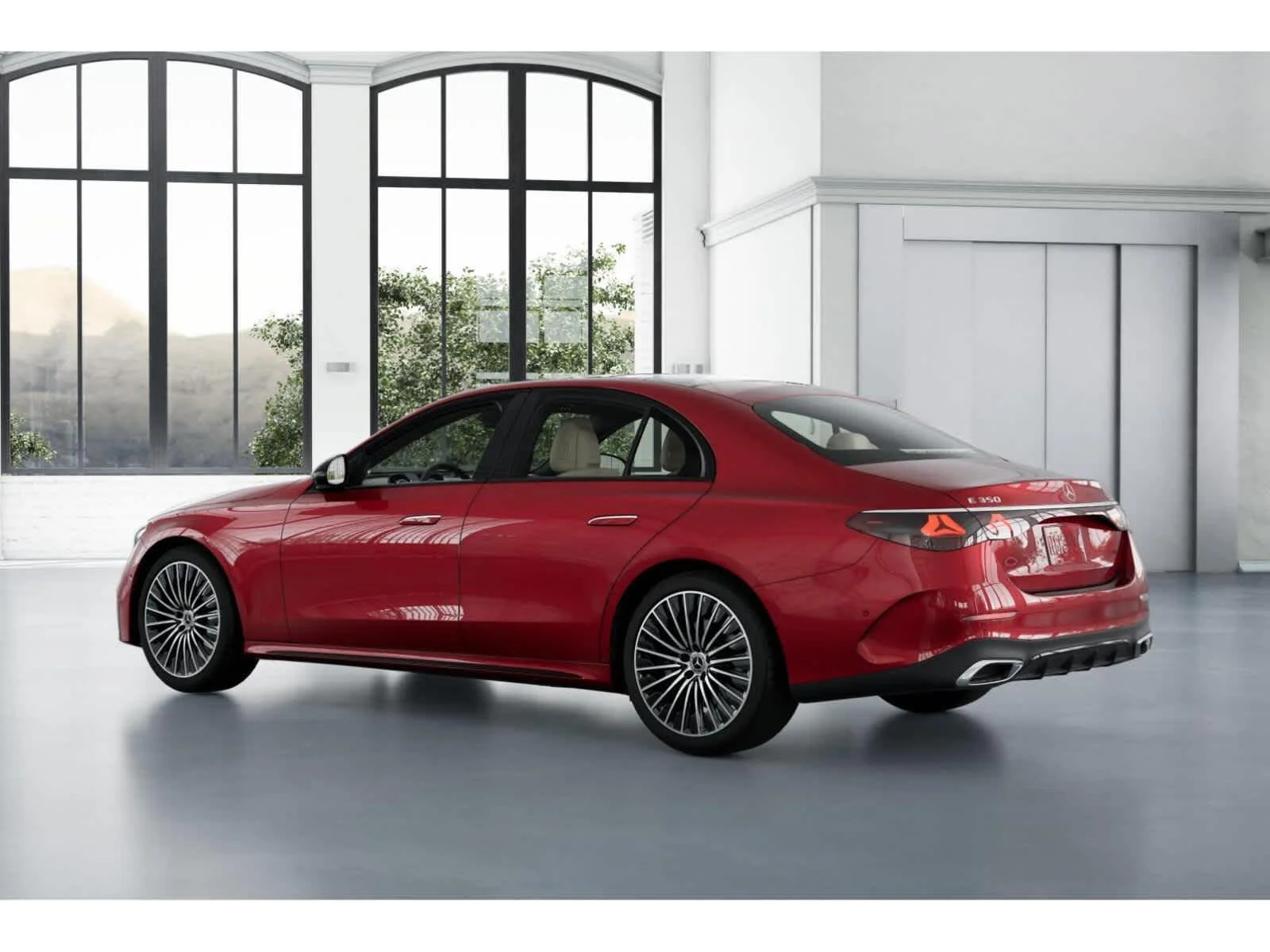 New 2026 MANUFAKTUR Patagonia Red Metallic Mercedes-Benz E 350 image 29