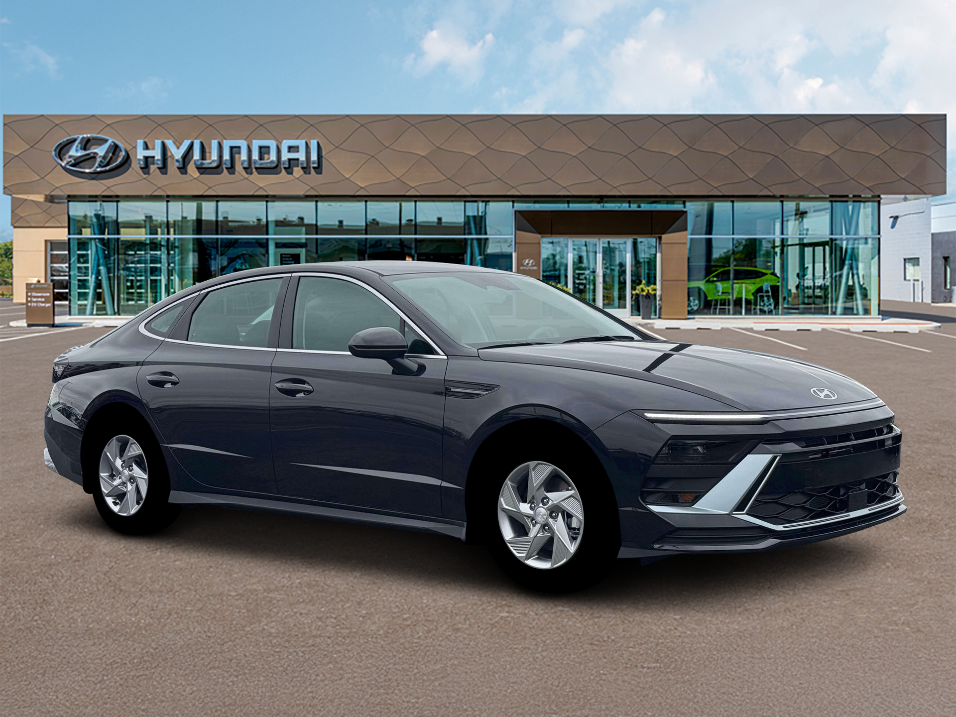 New 2026 Carbon Blue Hyundai SE image 10