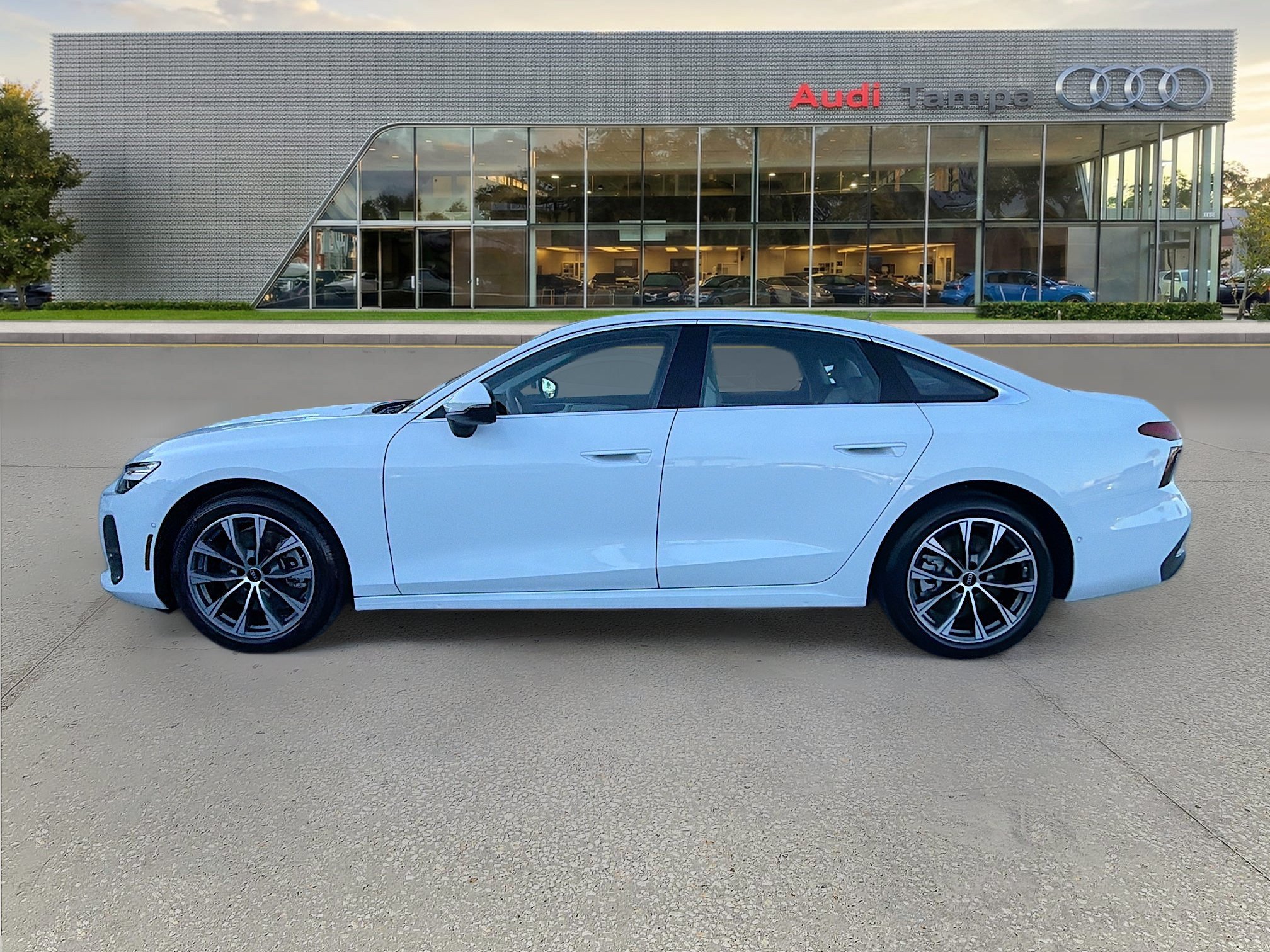 New 2026 Glacier White Metallic Audi Premium image 6