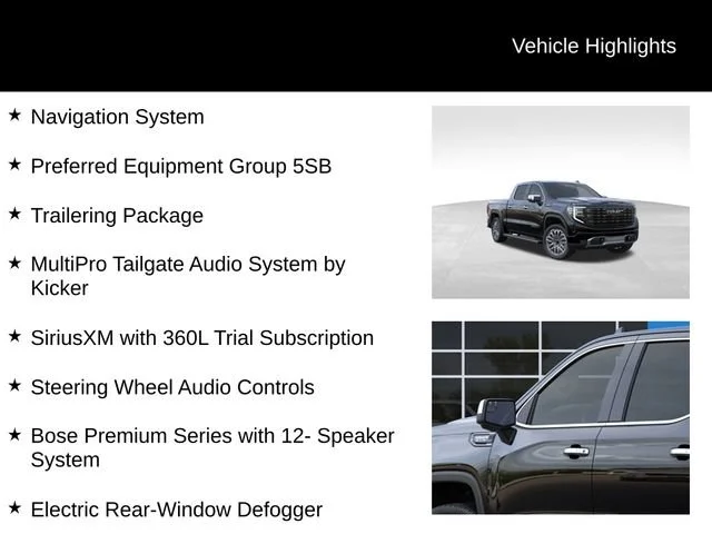 New 2026 Onyx Black GMC Denali Ultimate image 7