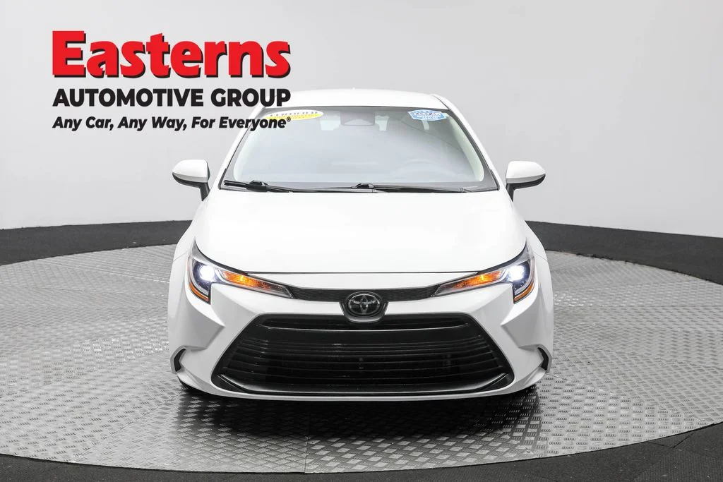 Used 2023 White Toyota LE image 2