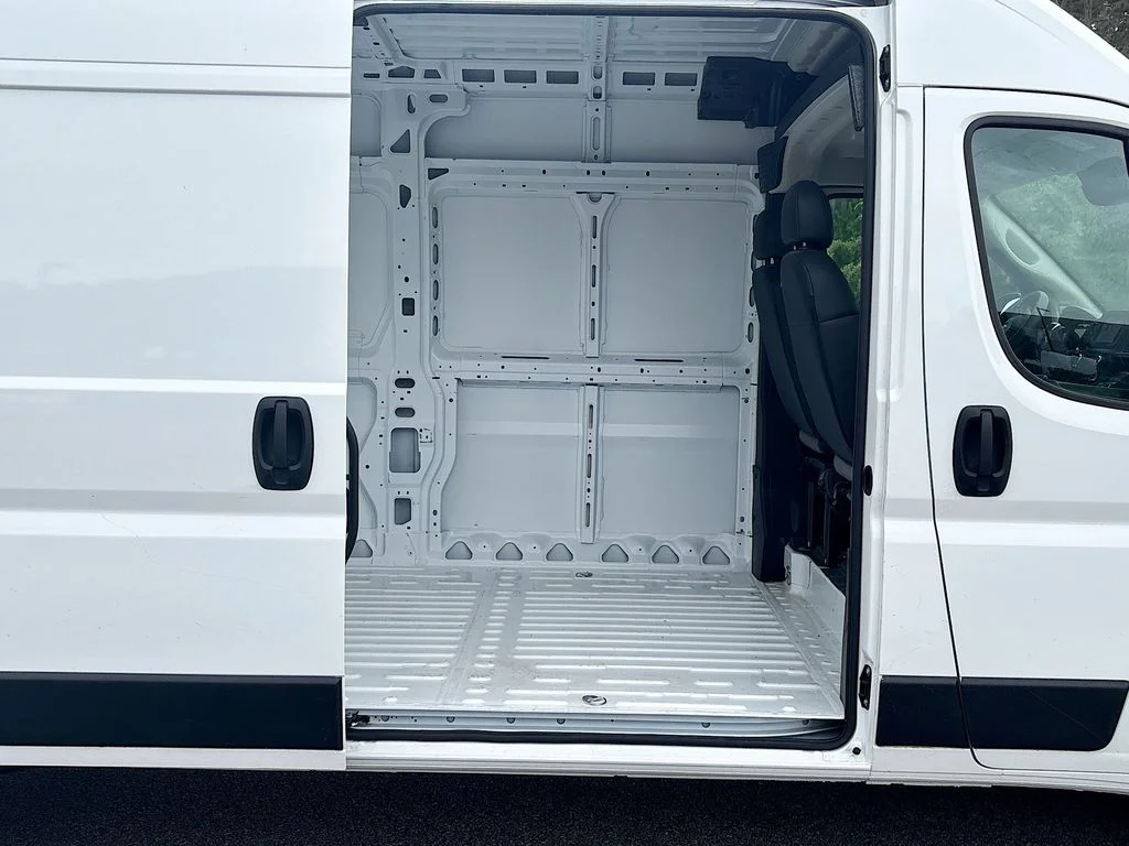 Used 2026 Bright White Clearcoat Ram High Roof image 16