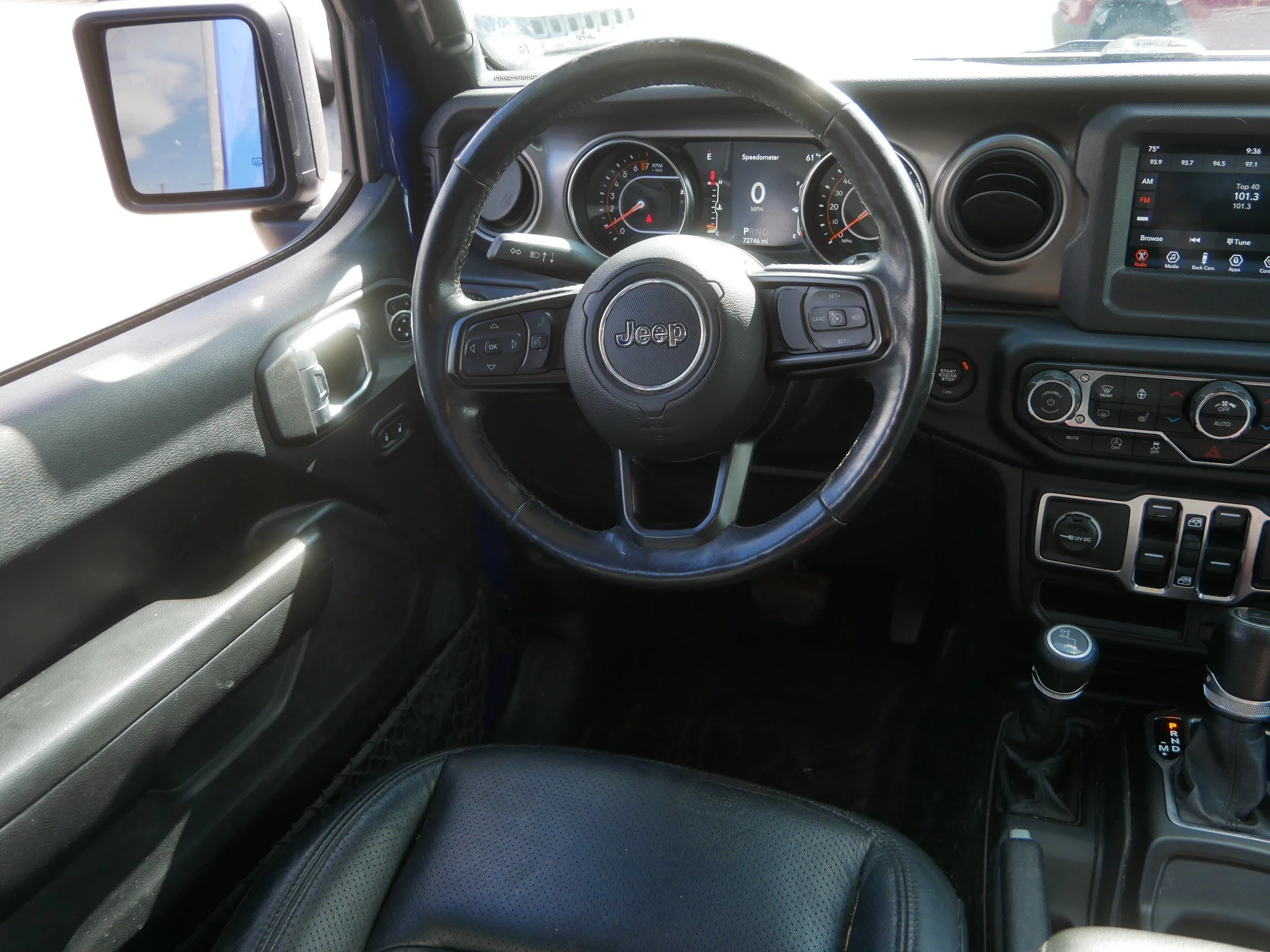 Used 2019 Ocean Blue Metallic Clearcoat Jeep Sport S image 9