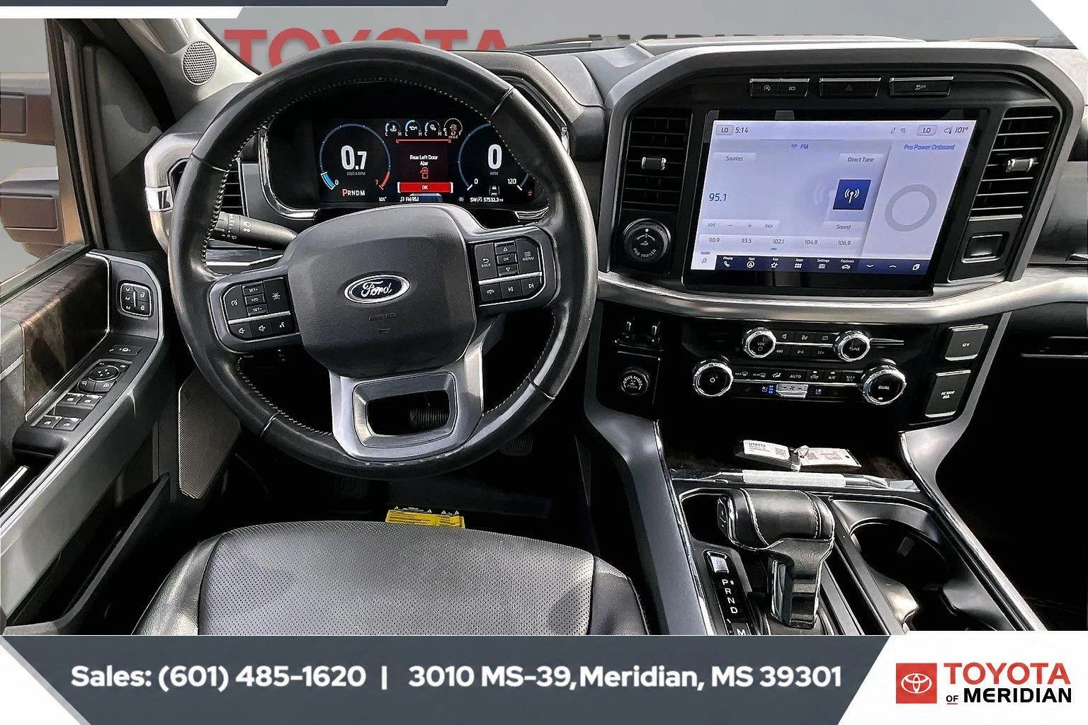 Used 2023 Race Red Ford Lariat 2WD SuperCrew 5.5