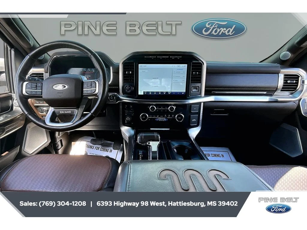 Used 2022 Star White Ford King Ranch image 14