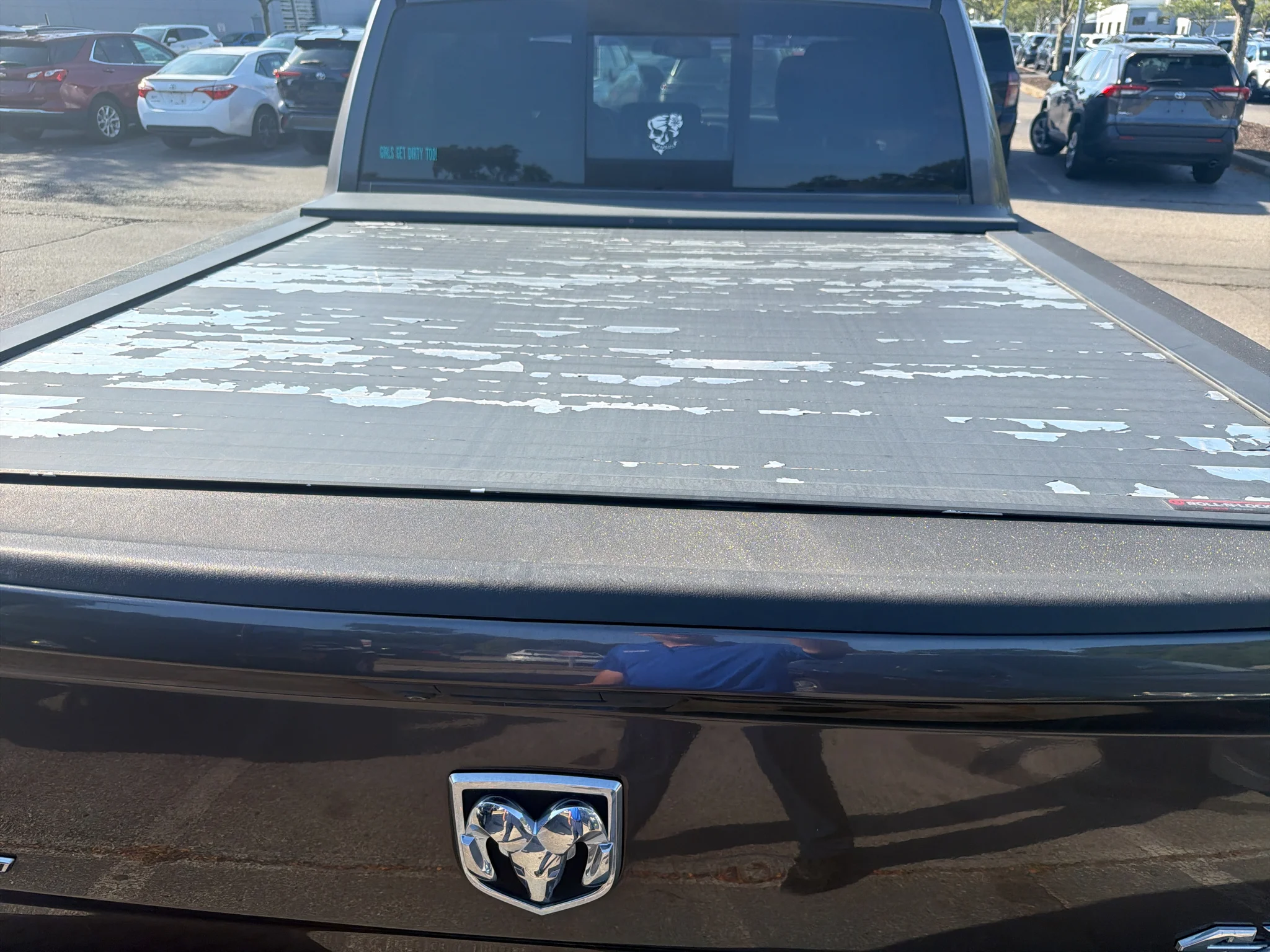 Used 2015 Granite Crystal Metallic Clearcoat Ram Outdoorsman image 8