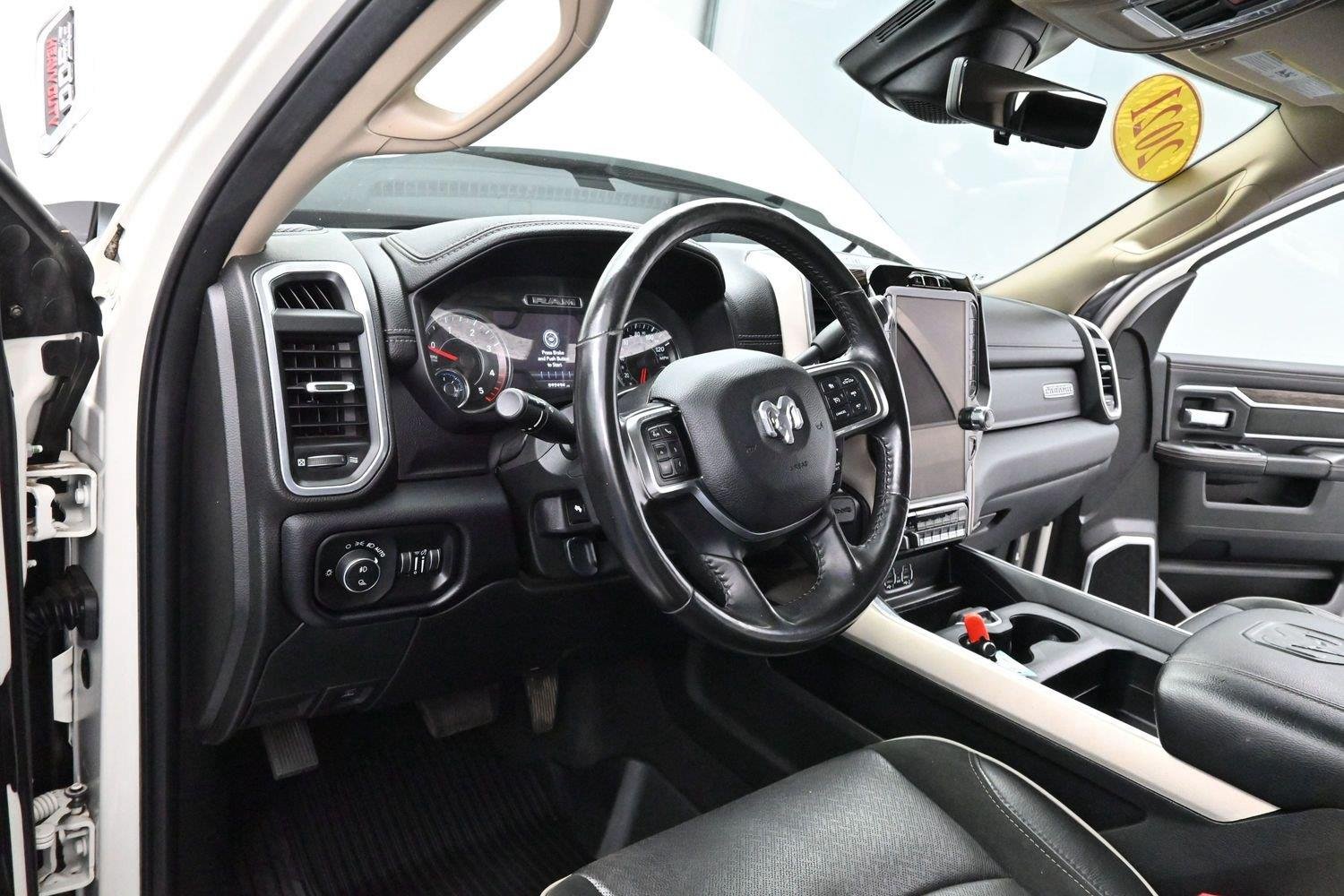 Used 2021 Pearl White Ram Laramie image 16