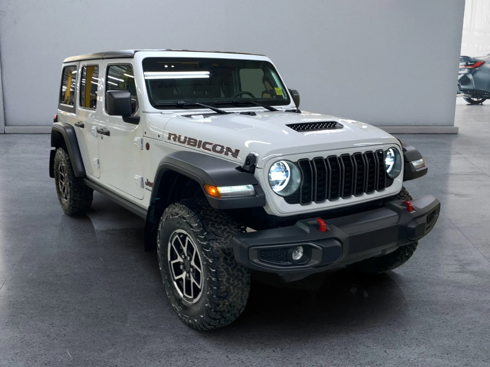 New 2026 Bright White Jeep Rubicon image 7