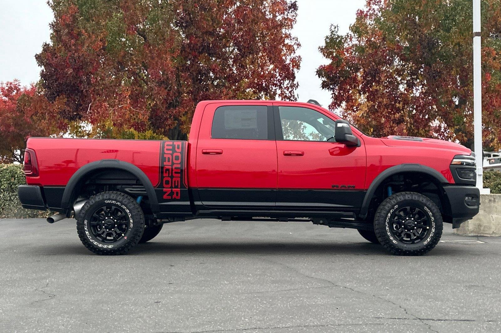 New 2026 Flame Red Clearcoat Ram Power Wagon image 3
