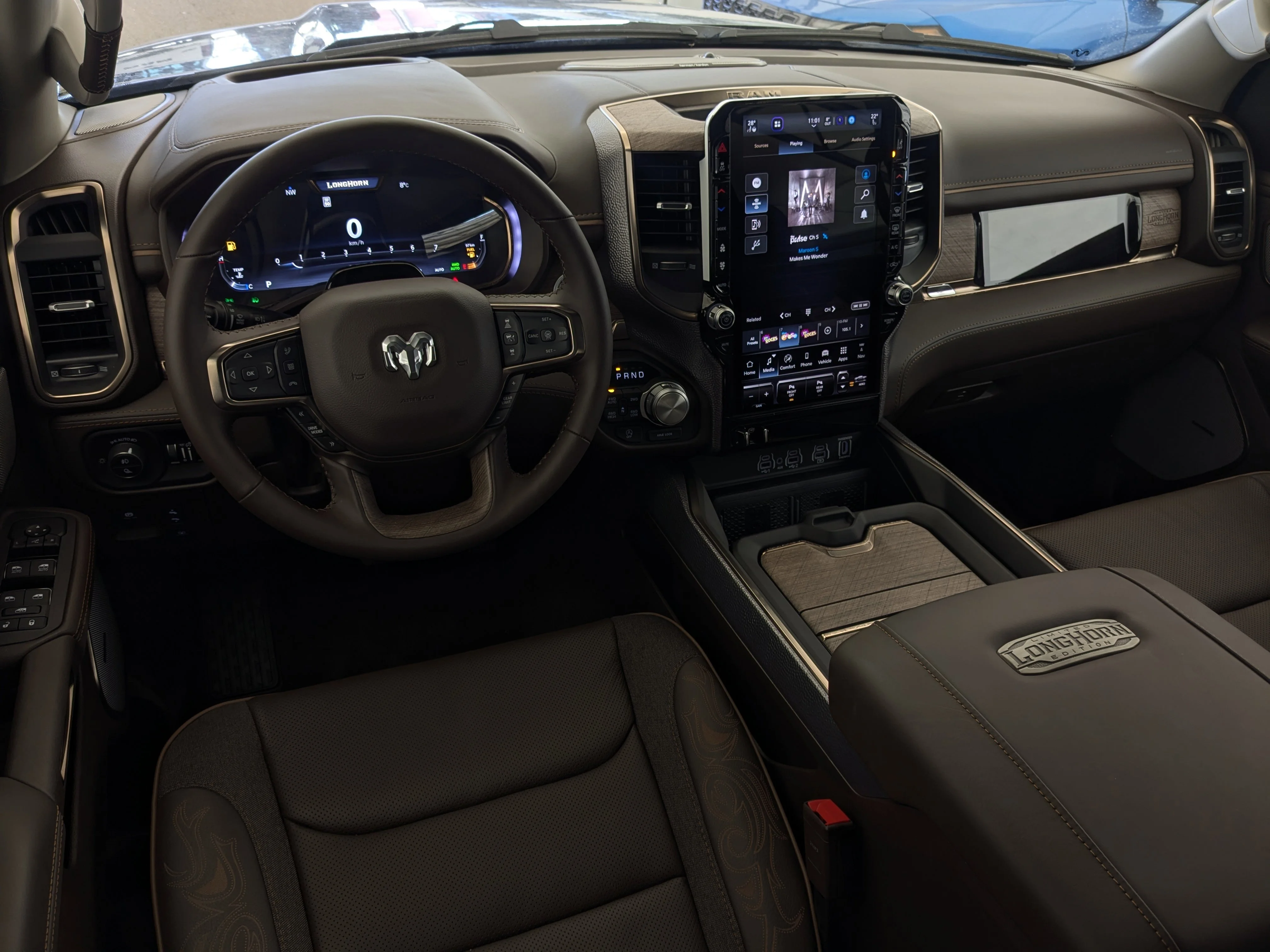New 2026 Black RAM Limited Longhorn - - Ltd Lvl A Grp - 5.7L HEMI V8 eTorque - Pano Sunroof - RamBox Mgmt & More image 26