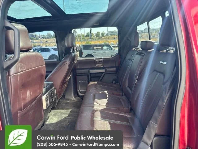 Used 2015 Red Ford Platinum image 13