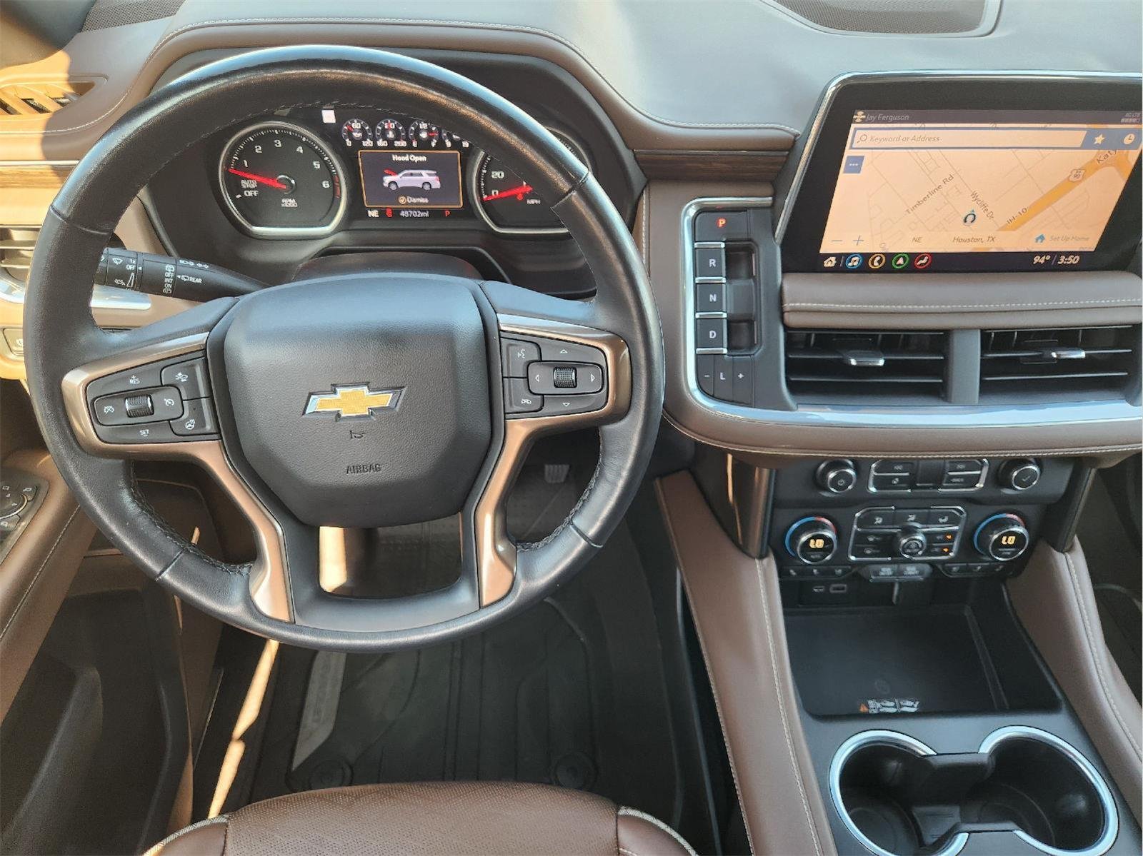 Used 2021 EMPIRE BEIGE METALLIC Chevrolet High Country image 28