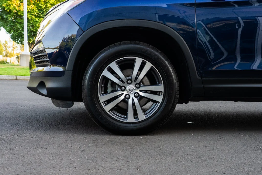 Used 2017 Blue Honda EX-L image 7