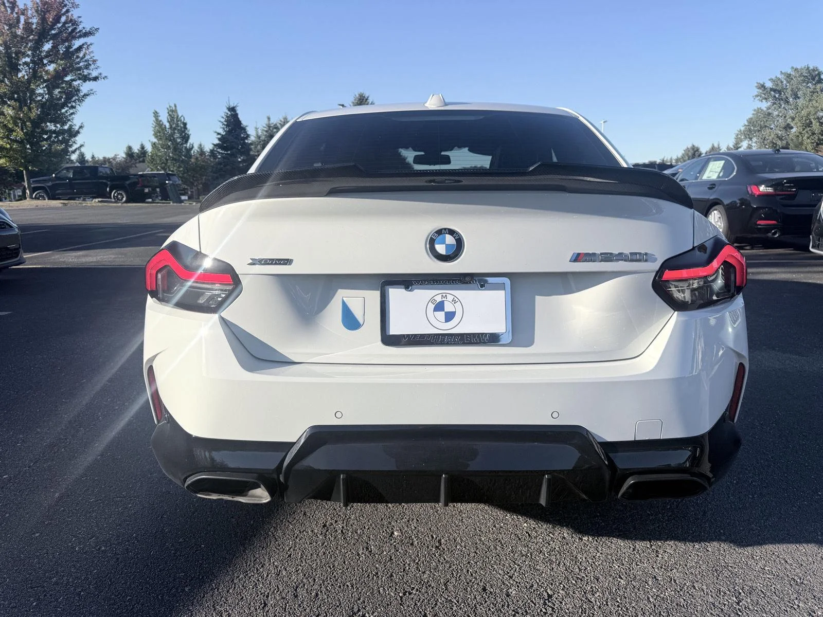 Used 2023 Alpine White BMW M240i xDrive image 6