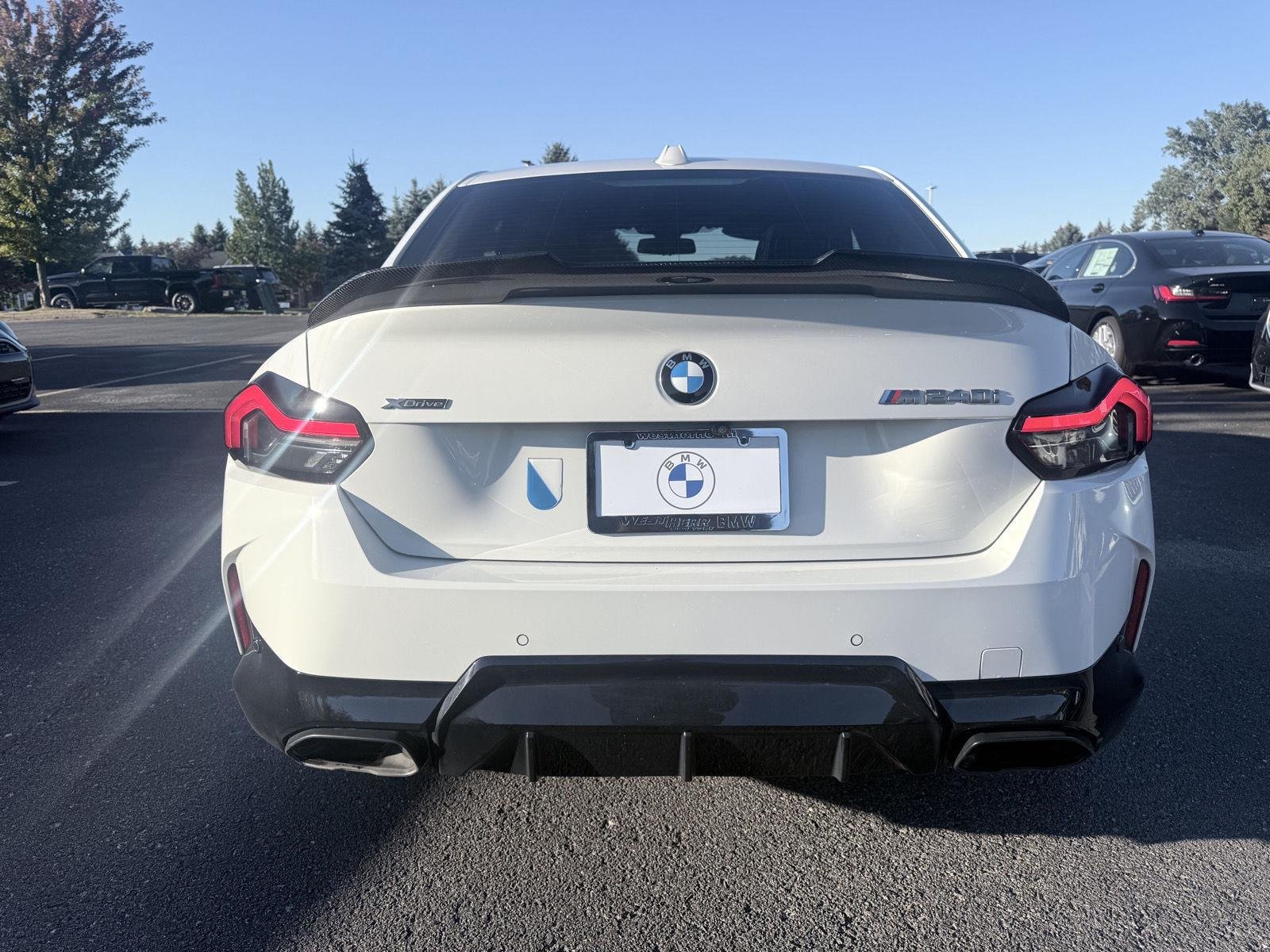 Used 2023 Alpine White BMW M240i xDrive image 6