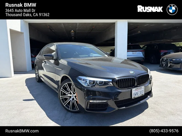 2018 BMW 5 Series 540i