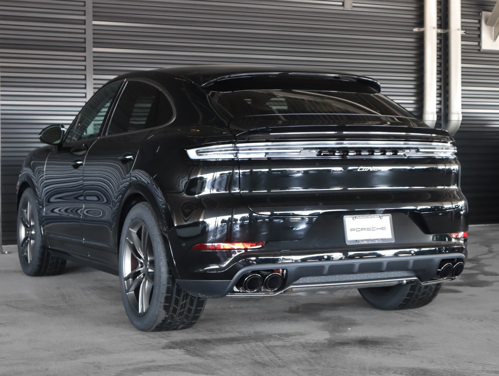 New 2026 Chromite Black Metallic Porsche Turbo E-Hybrid Coupe image 3