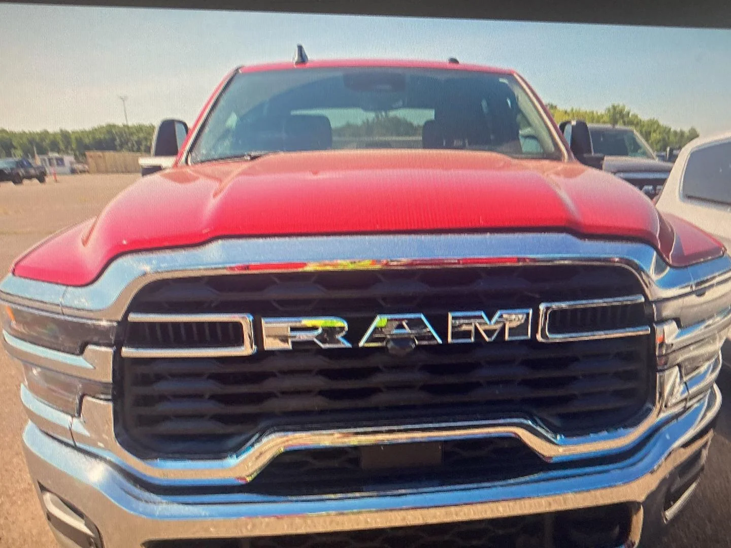 Used 2026 Molten Red Pearlcoat Ram Big Horn image 4