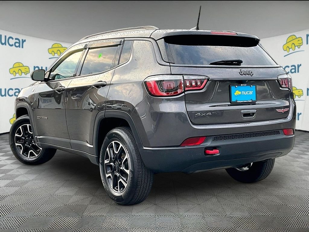 Used 2020 Granite Crystal Metallic Clearcoat Jeep Trailhawk image 4