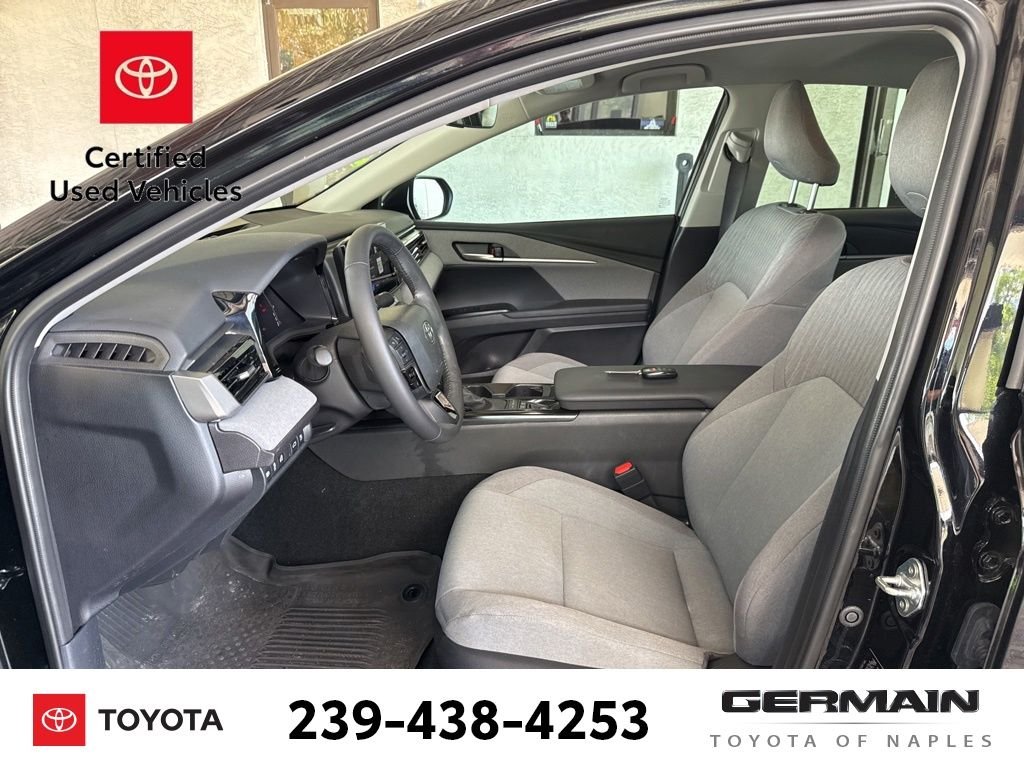 Certified Used 2025 Black Toyota LE image 13